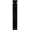 Ekena Millwork Orleans Wrought Iron Bracket, (Single center brace), Antiqued Warm Silver 1 1/2"W x 5 1/2"D x 8"H BKTM01X05X08SOLAWS - alternate 6
